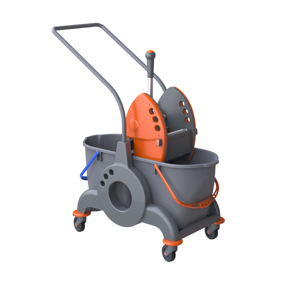 ترولى نظافة بلاستيك