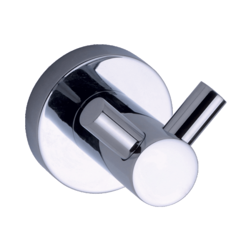 علاقة ملابس للحمام 2 هوك كروم