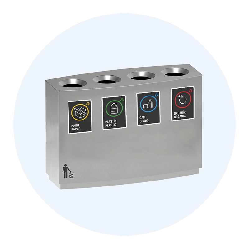 سلات إعادة تدوير